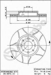 Brembo Brake Disc Front