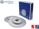 Brembo Brake Discs Front 1pcs for Citroen Berlingo / C2 / C3 / C4 Cactus Peugeot 301 / Partner