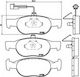 Brembo Σετ Τακάκια Εμπρός για Fiat Brava / Bravo / Marea