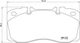 Brembo Bremsbelag Hinten für Audi A6