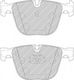Ferodo Σετ Τακάκια Πίσω για Bentley Arnage / Azure / Continental BMW E90 / E60 / E92