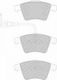 Ferodo Brake Pad Front for Volkswagen Transporter / T5