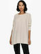 Only Damen Langarm Pullover Beige