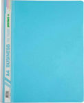 A&G Paper Clipboard with Spring for Paper A4 Light Blue Premium 1pcs