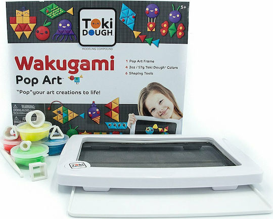 Relevant Play Πλαστελίνη - Παιχνίδι Wakugami Pop Art για 5+ Ετών, 4τμχ
