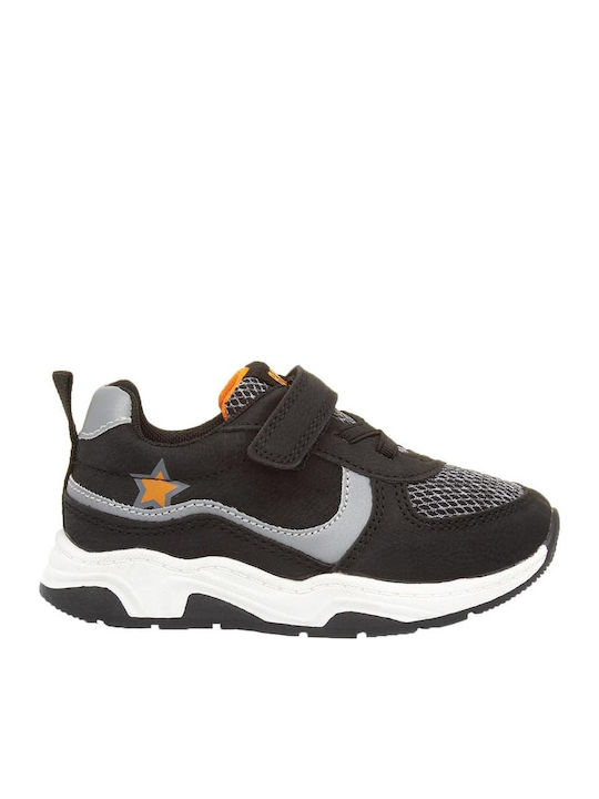 Kids Sneakers with Scratch Black
