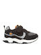 Kids Sneakers with Scratch Black