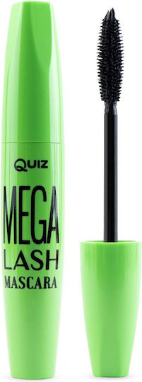 Quiz Mega Lash Mascara Mascara for Length Black 8gr