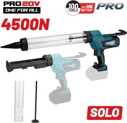 Bormann BBP3610 Pro Elektrisches Silikonpistole Lithium-Ion 20V Solo (Ohne Batterie und Ladegerät)