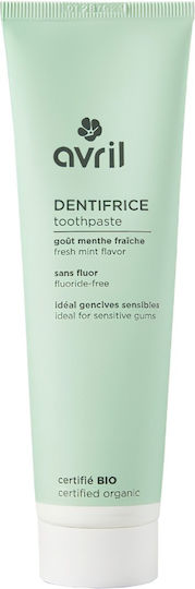 avril Organic Οδοντόκρεμα Χωρίς Φθόριο 100ml
