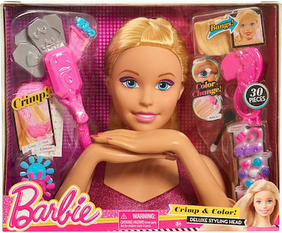 Giochi Preziosi Barbie: Crimp & Colour - Deluxe Styling Head (BAR17000)