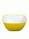 Salatieră Plastic Galbenă 25x25x11.6cm 1buc