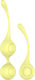 Dream Toys The Candy Shop Lemon Squeeze Vaginalbälle Gelb