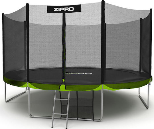 Zipro Jump Pro Trampolin Für Draußen Mit Durchmesser 435cm Und Netz & Leiter
