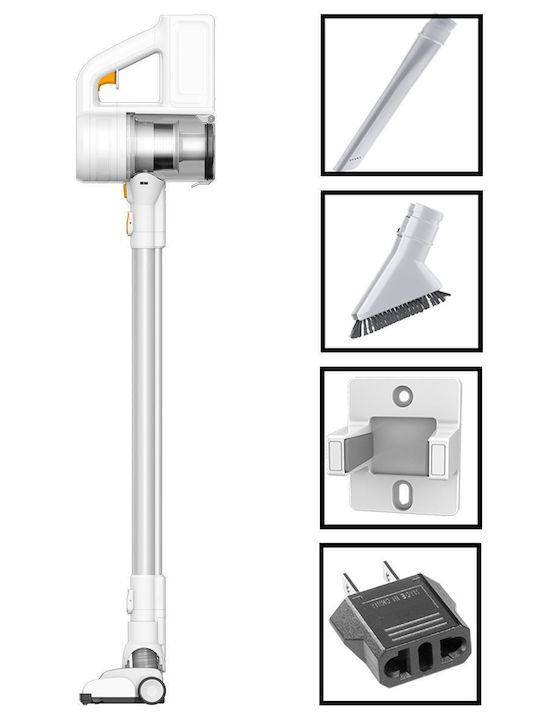 Ingco Reîncărcabilă Aspirator Stick 22.2V Alb