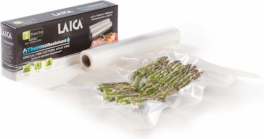 Laica TR2000 Σαγρέ Σακούλες για Συσκευές Vacuum 250mm x 3m 2 Ρολά