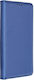 Smart Book Δερματίνης Navy Μπλε (Galaxy A22 4G)