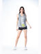 Γυναικεία Μπλούζα Βαμβακερή Αμάνικη Γκρι