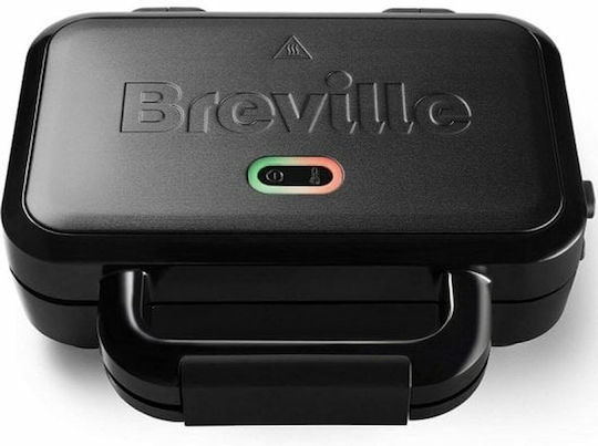 Breville VST082 Ultimate Deep Fill Τοστιέρα με Αποσπώμενες Πλάκες για 2 Τοστ 850W Μαύρη
