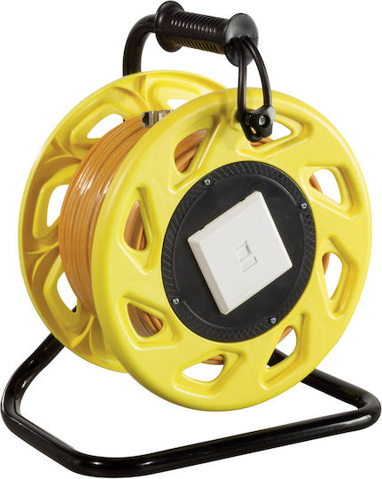 LogiLink S/FTP Cat.7a (10Gbps) Καλώδιο Δικτύου Ethernet εξωτερικού χώρου χωρίς ακροδέκτες 90m Πορτοκαλί