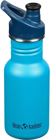 Klean Kanteen Narrow Sport Παιδικό Παγούρι Αλουμινίου Γαλάζιο 350ml