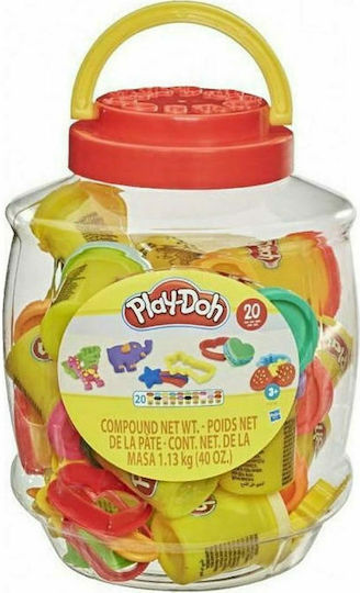 Hasbro Play-Doh 20 Modellierknete Πλαστεlín Bucket Of Fun für 3+ Jahre