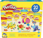 Hasbro Play-Doh 20 Βαζάκια Πλαστελίνης Multicolor Magic Pack για 3+ Ετών