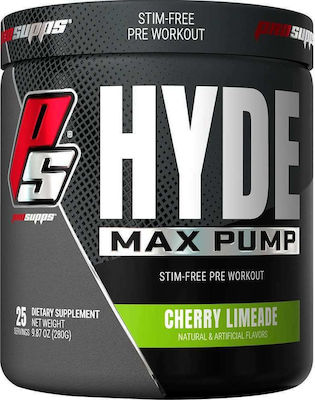 Pro Supps Hyde Max Pump Pre Workout Supplement 280gr Cherry Limeade