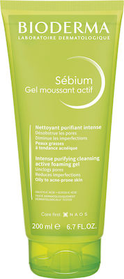 Bioderma Sebium Cleansing Gel for Oily Skin 200ml