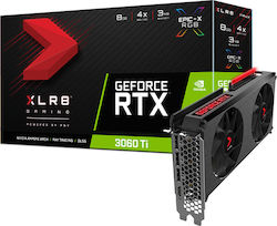 PNY GeForce RTX 3060 Ti 8GB XLR8 Gaming Revel EPIC-X Dual Fan (LHR)