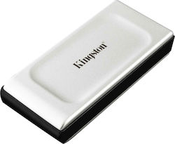 Kingston XS2000 USB-C Externe SSD 1TB 1.8" Silber