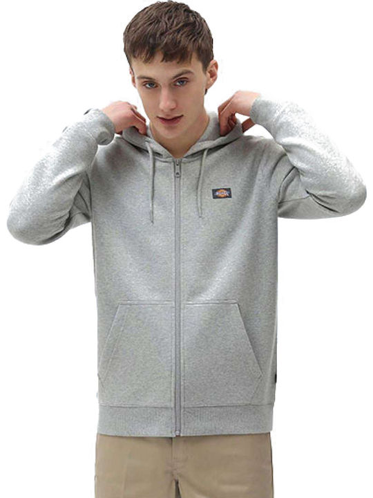 Dickies Oakport Sweatshirt Fleece with Hood Gray