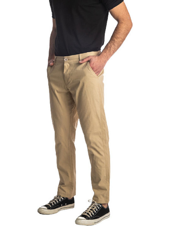 Paco & Co Men's Trousers Chino Beige