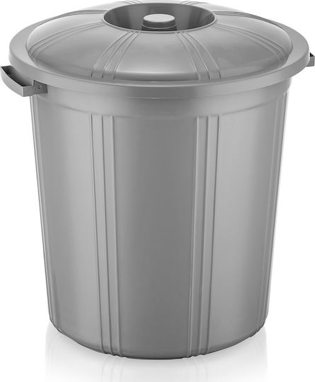 Viosarp Waste Bin Waste Plastic White 50lt 1pcs