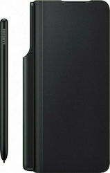 Samsung Flip Cover with Pen Leather Book Black (Galaxy Z Fold 3)