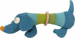 Sigikid Knitted Rattle Rattle Knitted Puppy for 3++ Months 39376