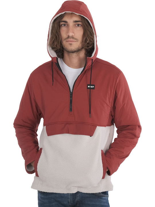 Hurley Hudson Burrito Anorak Μπουφάν Redstone
