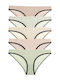 Tiny Circles Γυναικεία Slip MultiPack Pink/Green