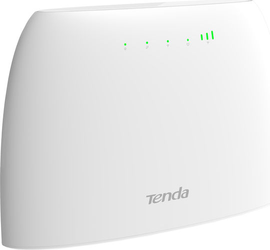 Tenda 4G03 Ασύρματο 4G Router Wi‑Fi 4 με 2 Θύρες