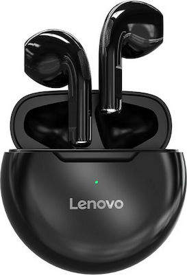 Lenovo HT38 Слушалка за ухо Bluetooth Handsfree Безжични слушалки със Здравина за Спорт и Калъф за Зареждане Черна