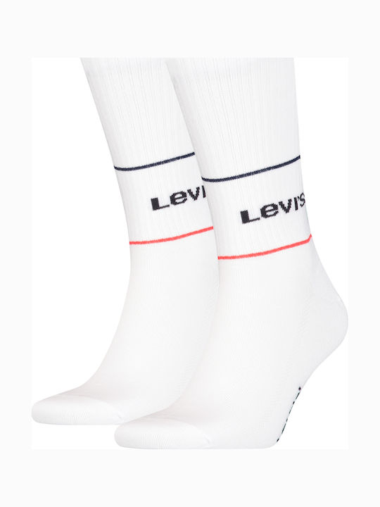 Levi's Cut Herren Socken White 2Pack