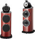 Bowers & Wilkins 801 D4 Ζεύγος Ηχείων Hi-Fi Δαπέδου 1000W 3 Δρόμων Π45.1xΒ60xΥ122.1εκ. Τριανταφυλλιά