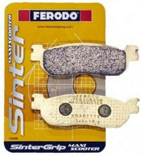 Ferodo Τακάκια Μοτοσυκλέτας Πίσω SinterGrip για Yamaha YP R 250 X-MAX για Yamaha XT / TW / X-MAX 250 / X-MAX