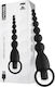 Tardenoche Marbe Vibrating Anal Chain With Vibration Perle anale cu vibrație Black 20.8cm