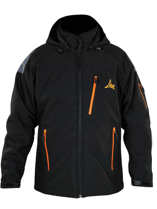 Apu K2 Αδιάβροχο Κυνηγετικό Μπουφάν Softshell Μαύρο