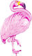 Luftballon Folie Jumbo Rosa Flamingo 121cm