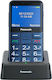 Panasonic KX-TU155 Dual SIM Mobile Phone with Large Buttons Blue