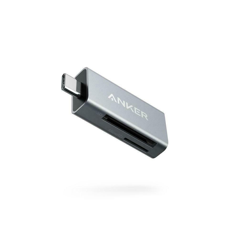 Anker Card Reader TypeC για SD/microSD Γκρι (A83700A2) Skroutz.gr