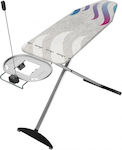 Vileda Total Reflect Plus Foldable Ironing Board for Steam Iron 130x44cm