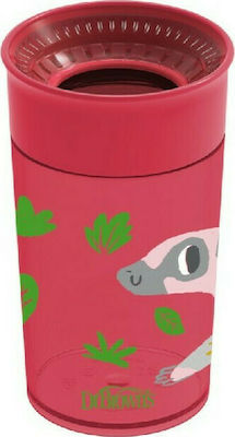 Dr. Brown's Baby & Toddler Cups Cheers 360° made of Plastic Fuchsia 1pcs 300ml for 9m+m+